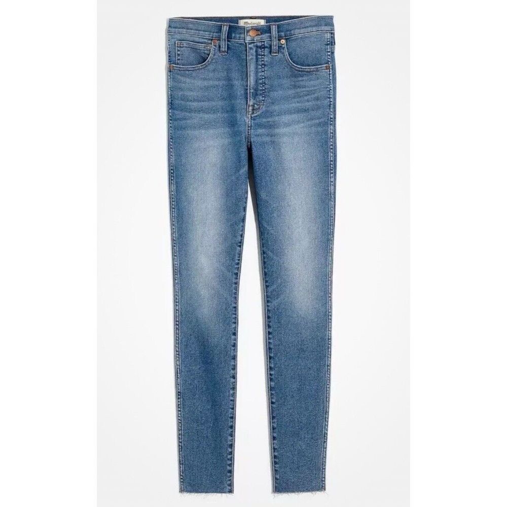 Madewell NEW 10" High-Rise Skinny Jeans Medium Wash‎ Plus  Size W 37